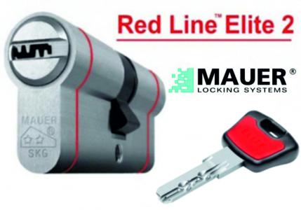 MAUER ELITE 2 RED LINE<br>Ο μόνος κύλινδρος που προστατεύει και μετά το σπάσιμο  (click for details)
